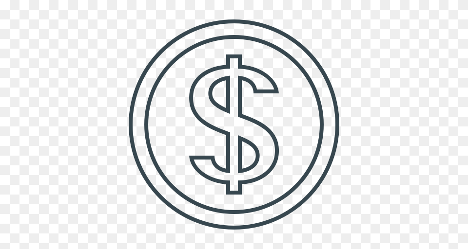 Currency Dollar Money Sign Usd Icon, Logo, Emblem, Symbol, Ammunition Free Png Download
