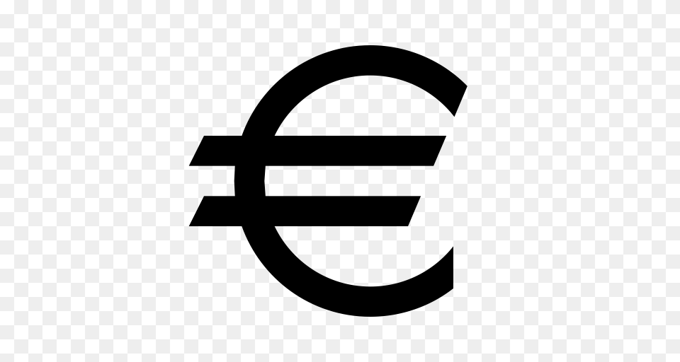 Currency Eur Currency Money Icon With And Vector Format, Gray Free Png