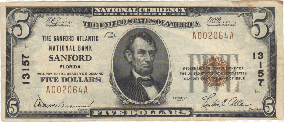 Currency Of The First National Bank, Adult, Male, Man, Person Free Transparent Png