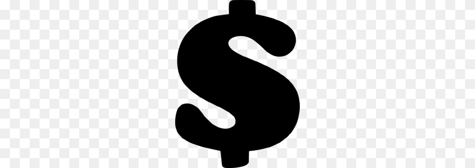 Currency Symbol Dollar Sign Money United States Dollar, Gray Free Png