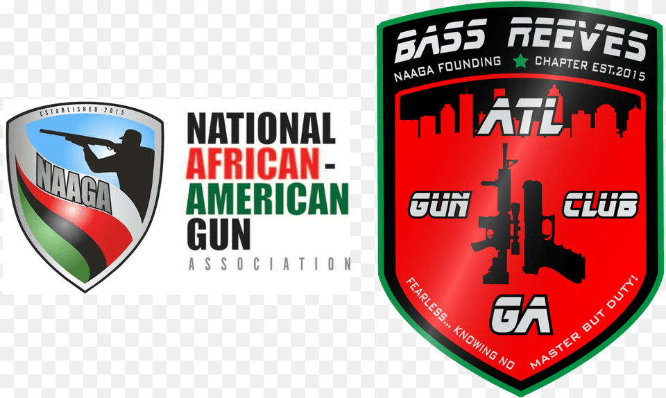 Current Combo Logo National African American Gun Association, Adult, Male, Man, Person Png