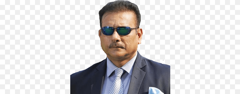 Current Indian Team Has Been With Each Other For Last Ravi Shastri, Accessories, Sunglasses, Suit, Portrait Free Transparent Png