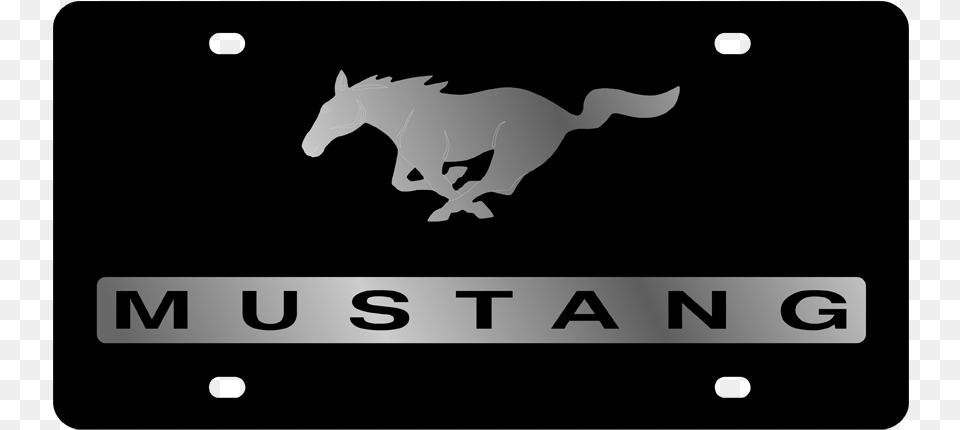 Current Mustang Ford Mustang Gt Plate, Logo, Emblem, Symbol, Animal Free Transparent Png