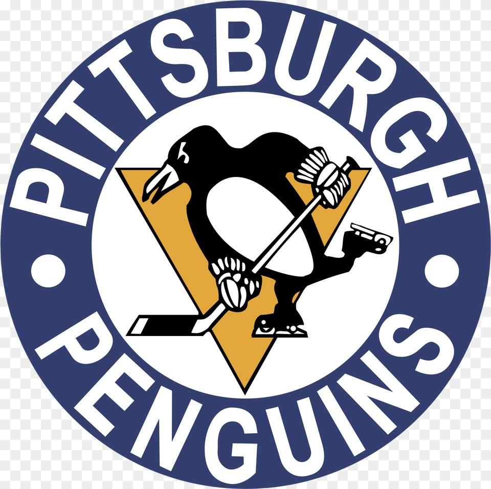 Current Pittsburgh Penguins Logo, Animal, Bird Png Image