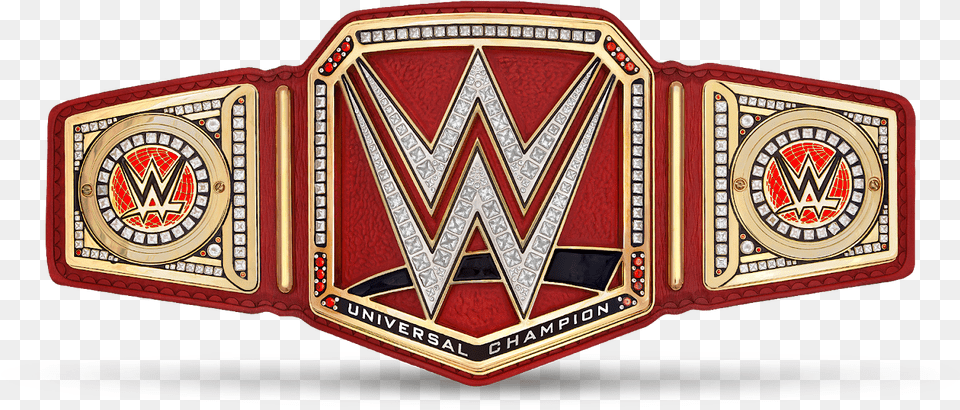Current Wwe Universal Champion Title Holder Wwe Universal Championship Belt, Accessories, Buckle, Wristwatch Free Png