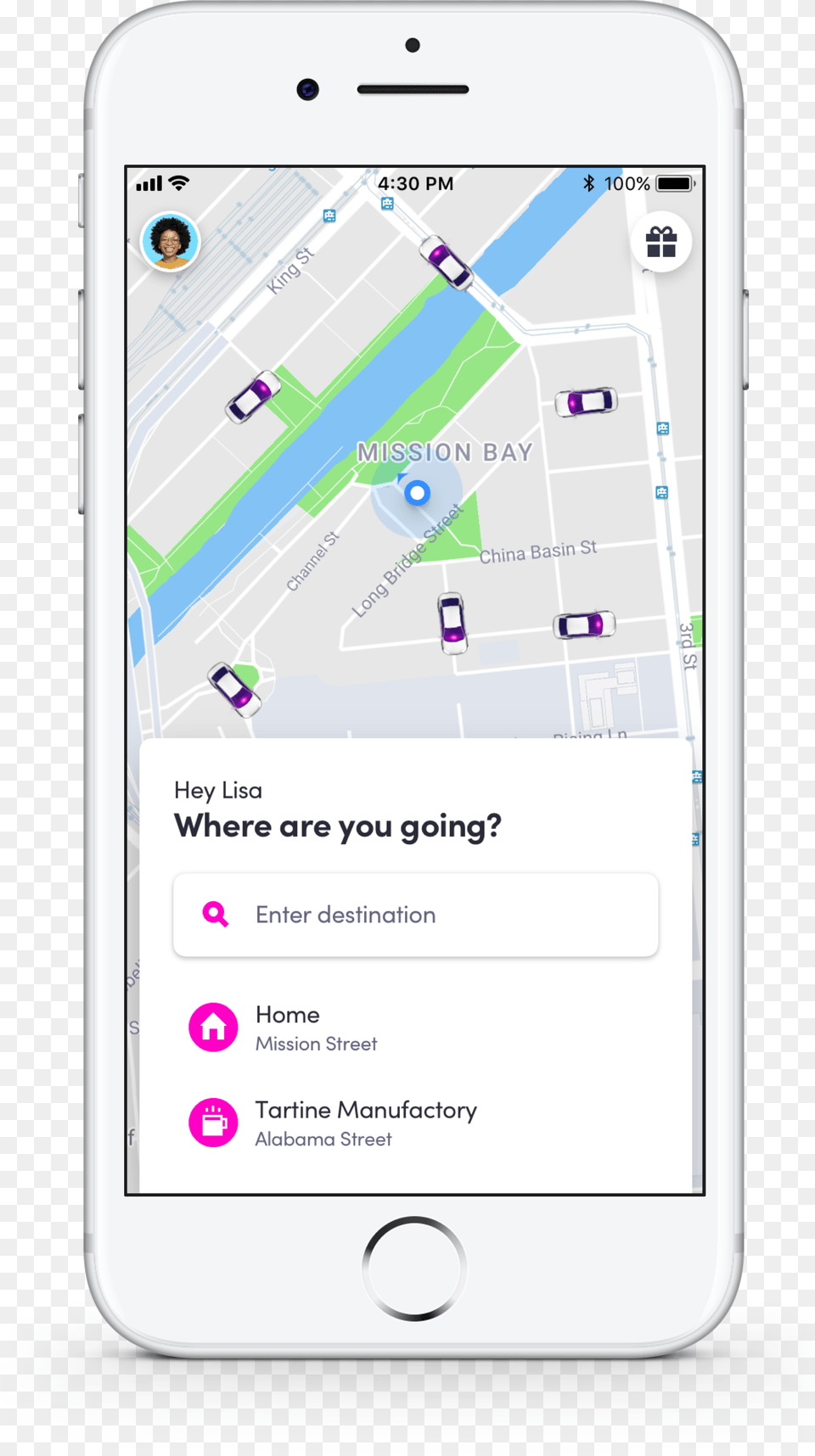 Currently 35 Percent Of Lyft Rides Are Shared But Lyft Screenshot, Electronics, Mobile Phone, Phone, Person Free Transparent Png
