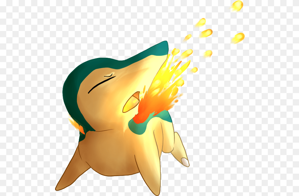 Currently Cyndaquil Typhlosion And Entei Are Illustrated Cyndaquil Ember, Art, Graphics, Animal, Fish Png