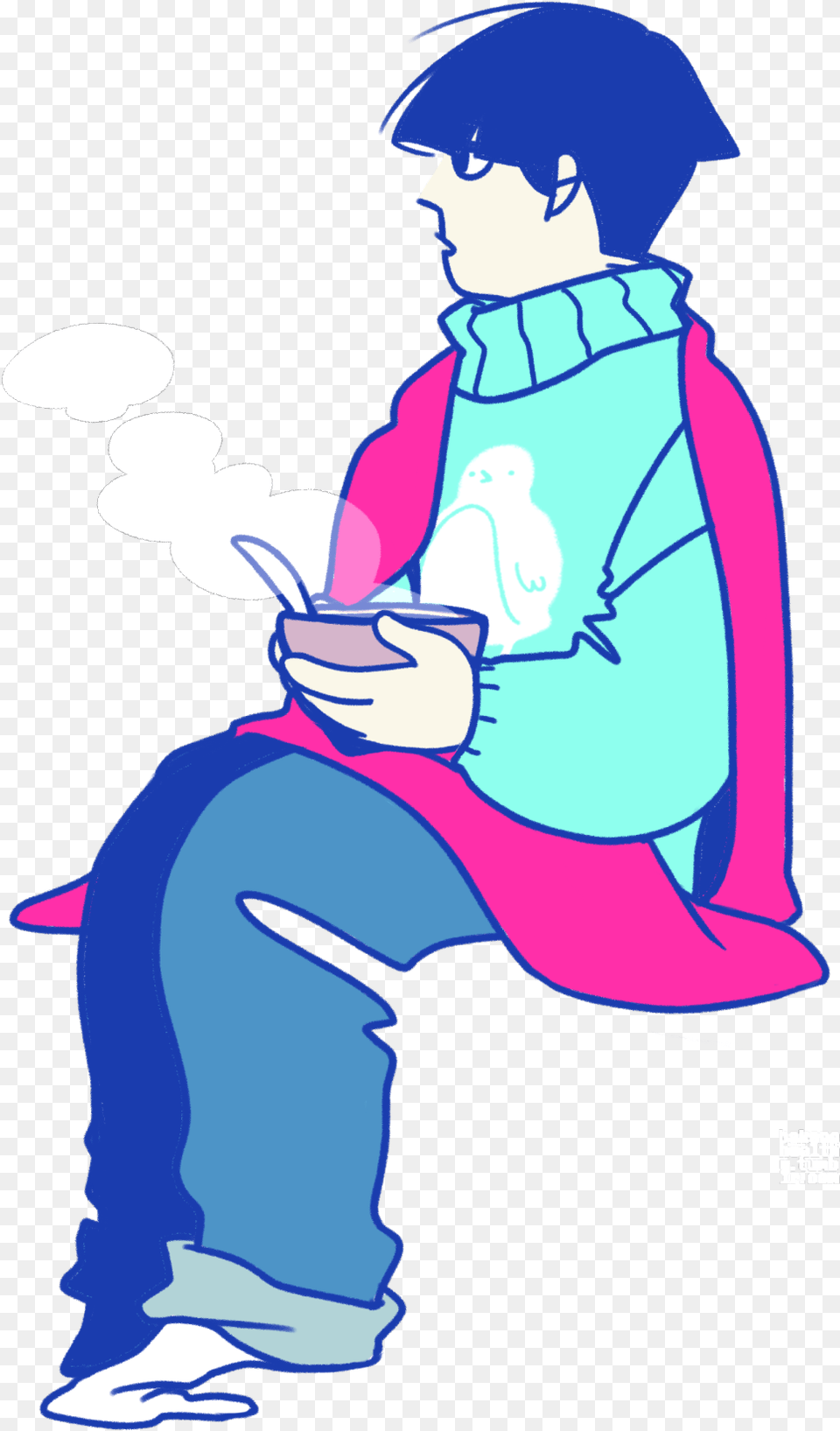 Currently In A Mood Psycho 100 Mob Psycho Sad Sitting, Person, Baby, People, Clothing Free Transparent Png