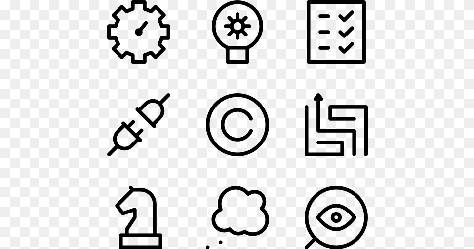 Curriculum Vitae Icons, Gray Free Png Download