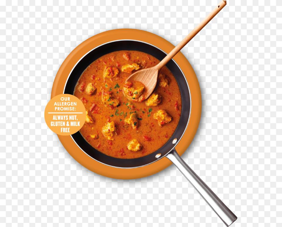 Curry Chicken Cartoon, Food, Meal, Dish, Cutlery Free Png