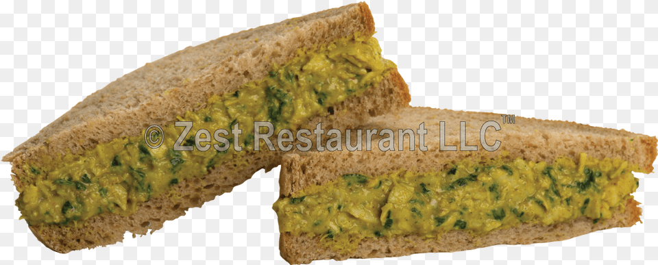 Curry Chicken Sandwich Rye Bread, Food, Cornbread Free Png
