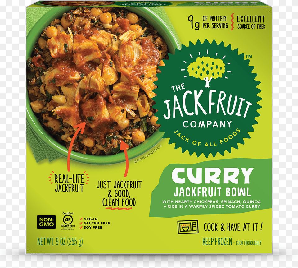 Curry Jackfruit Bowl Jackfruit Company Curry, Advertisement, Poster Free Png