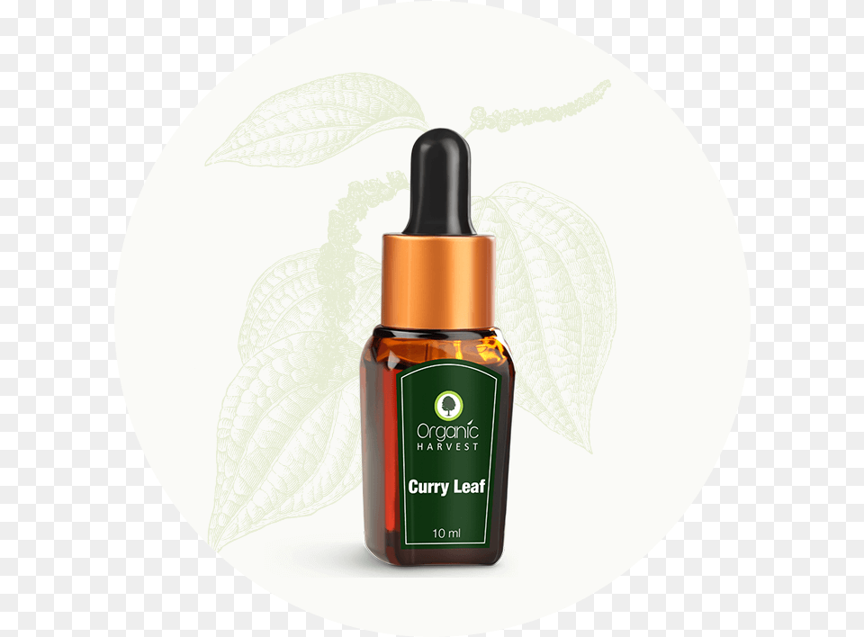 Curry Leaf Essential Oil Organic Harvest Narcissus Essential Oil, Bottle, Aftershave, Cosmetics, Perfume Free Transparent Png
