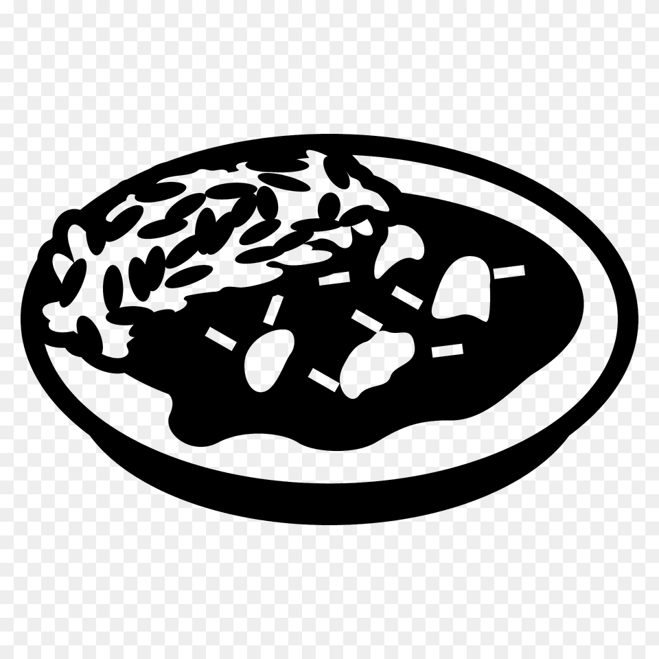 Curry Rice Emoji Clipart, Dish, Food, Meal, Disk Png