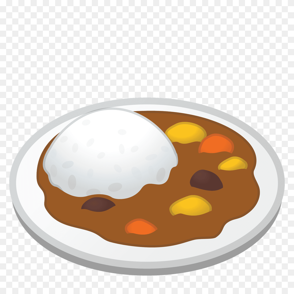 Curry Rice Emoji Clipart, Food, Meal, Dish, Ball Free Transparent Png