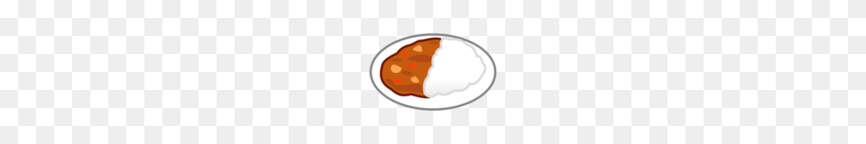 Curry Rice Emoji On Emojidex, Food, Meal, Dish, Disk Png Image