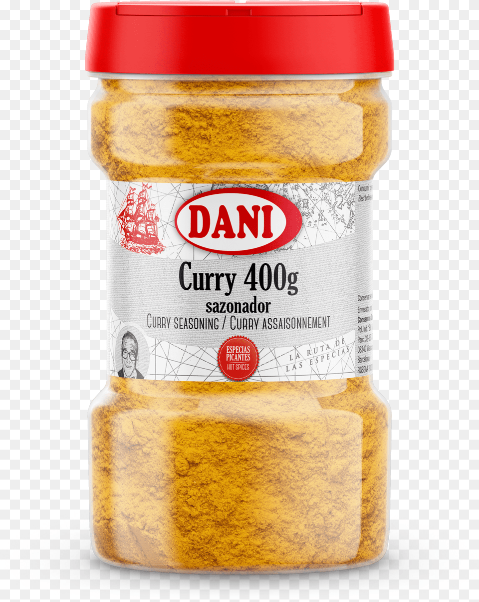 Curry Seasoning 400g Conservas Dani, Person, Food, Ketchup Png Image