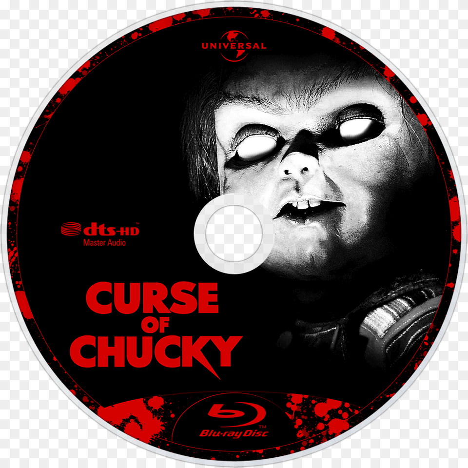 Curse Of Chucky Bluray Disc Image Child39s Play, Disk, Dvd, Adult, Face Free Png Download