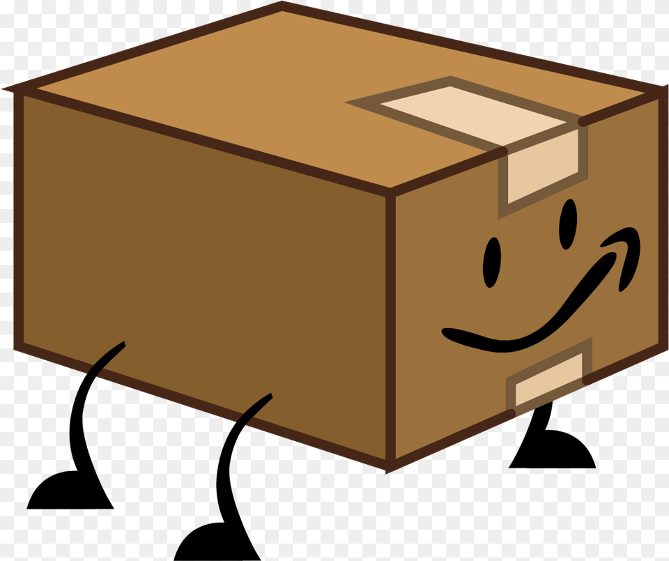 Cursed Amazon Box Clipart Download Cartoon Amazon Box, Cardboard, Carton, Package, Package Delivery Png Image