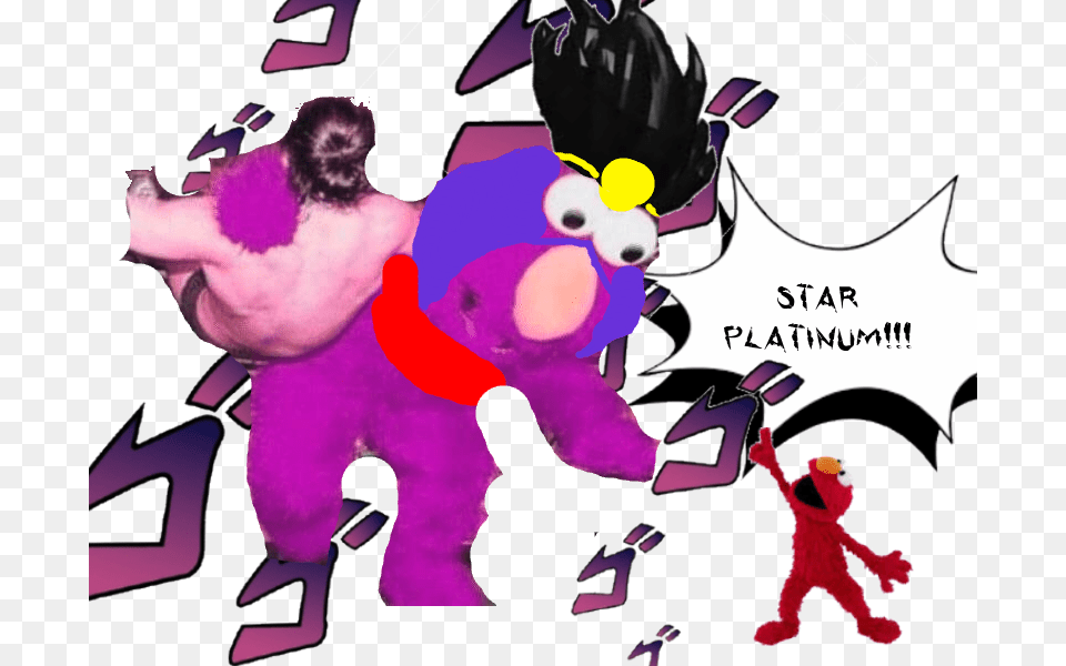 Cursed Jojo, Purple, Baby, Person Png