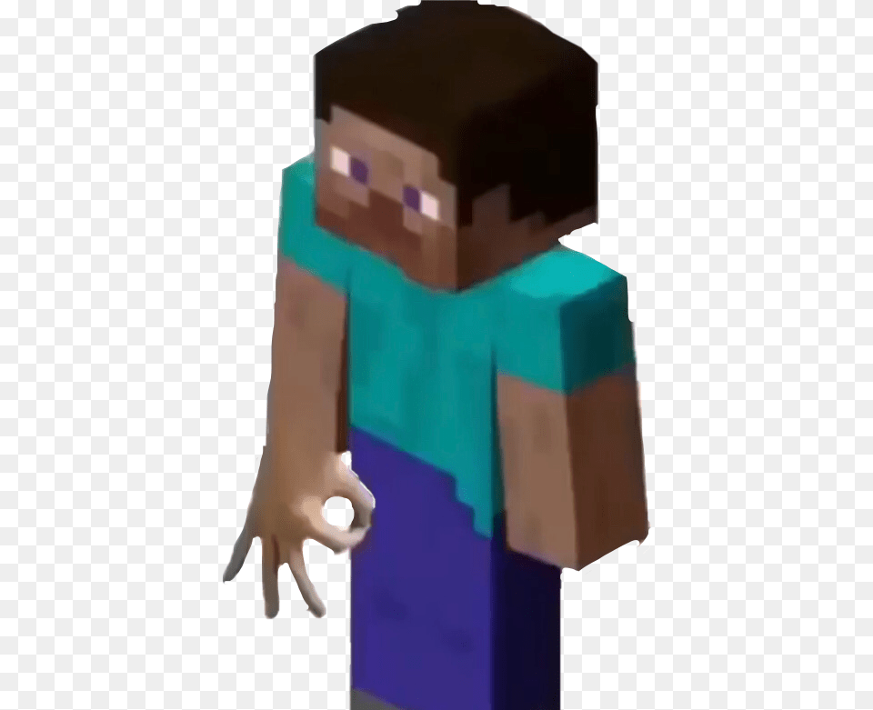 Cursed Minecraft Images Steve, Person Free Png Download