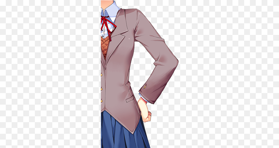 Cursed Natsuki, Coat, Long Sleeve, Blazer, Blouse Free Png Download