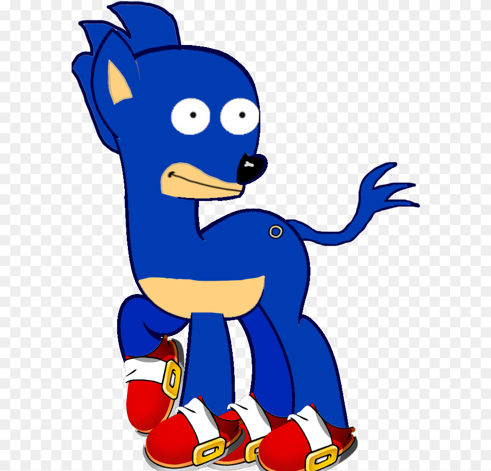 Cursed Sonic Fan Art, Baby, Person, Cartoon, Face Png