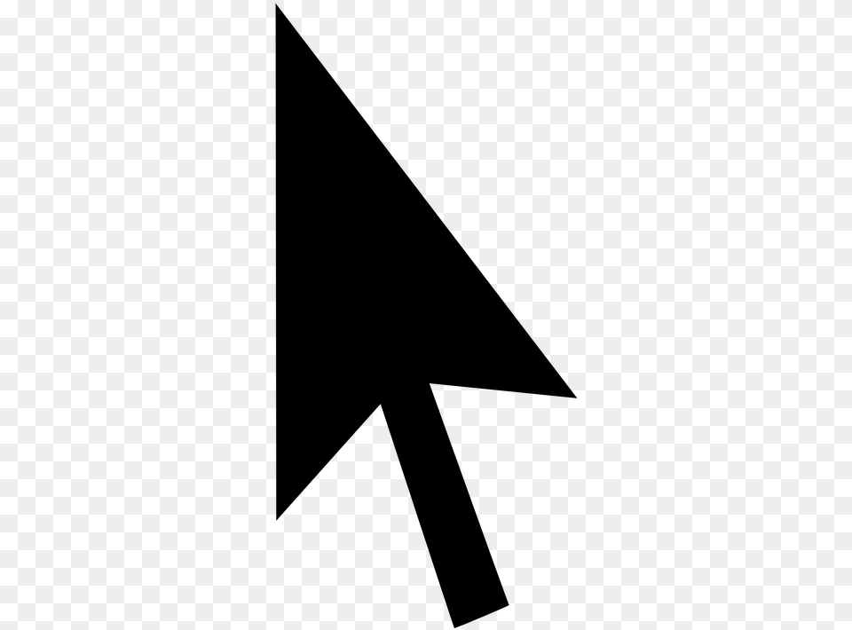 Cursor, Gray Png Image