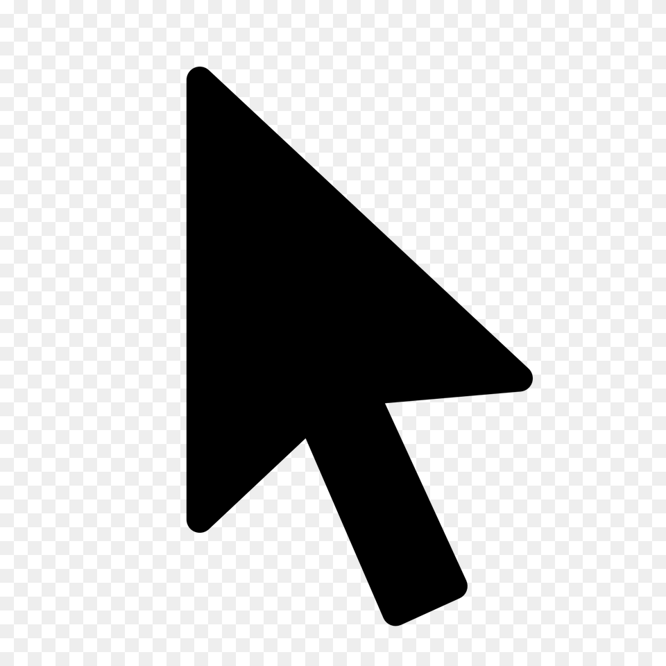 Cursor, Silhouette, Sign, Symbol, Blackboard Png Image