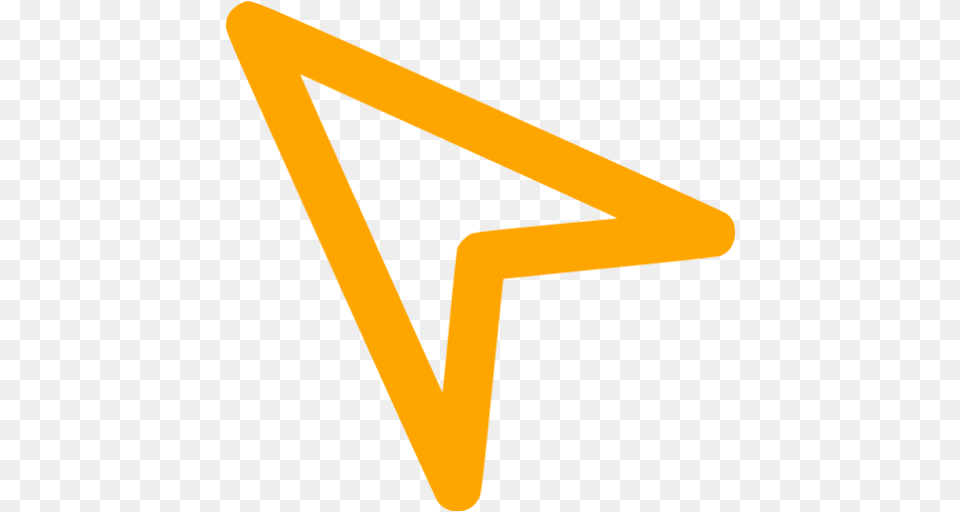 Cursor 3, Triangle, Sign, Symbol Free Transparent Png