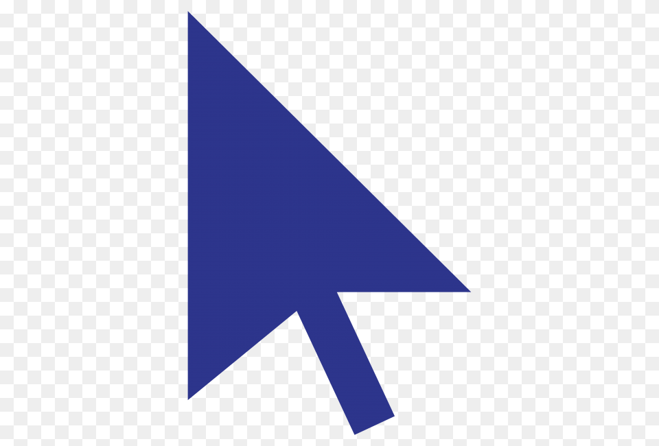 Cursor Arrow Transparent Icon, Triangle Free Png