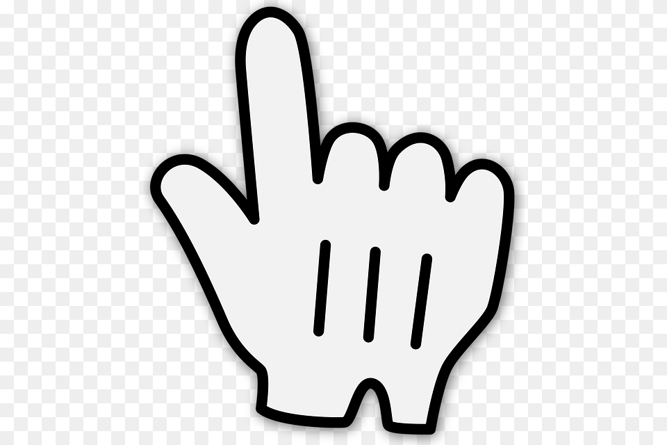 Cursor Finger Glow Hand Mac Mouse Point Pointer Mac Hand Cursor, Glove, Clothing, Cutlery, Fork Png