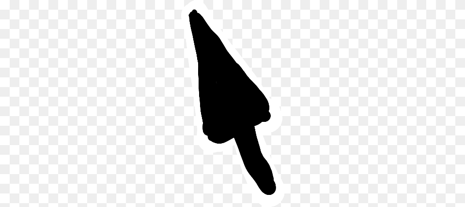 Cursor Mouse Cursor Funny, Silhouette, Clothing, Hat, Smoke Pipe Free Png