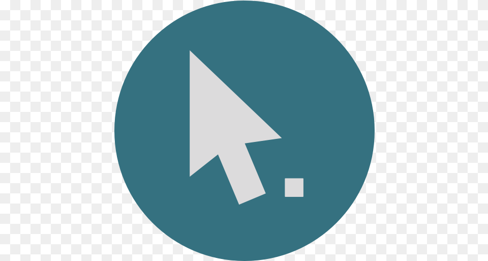Cursor Point Interface Pointer Arrows Arrow Mouse Web Cursor, Disk, Triangle Free Transparent Png