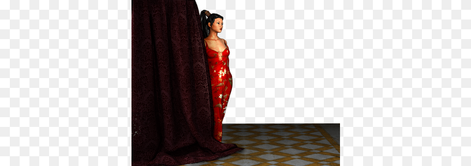 Curtain Clothing, Dress, Fashion, Formal Wear Free Png Download