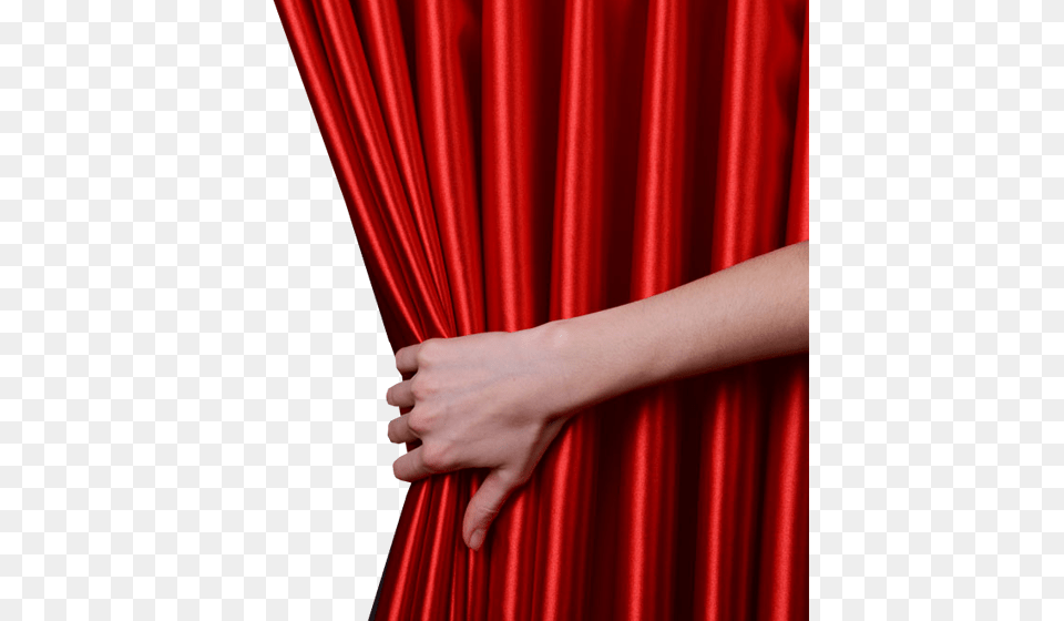 Curtain, Person Free Png Download