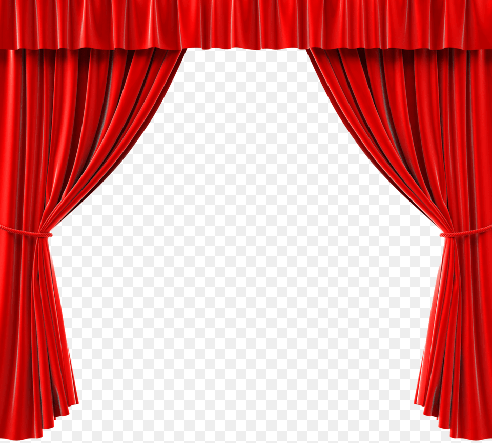 Curtain, Stage, Indoors, Theater Png Image