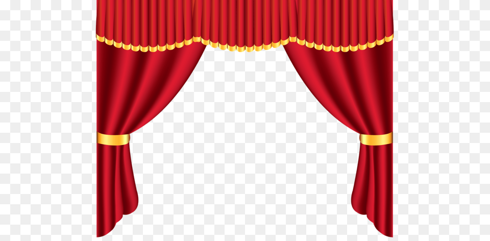 Curtain, Stage, Indoors, Theater Png