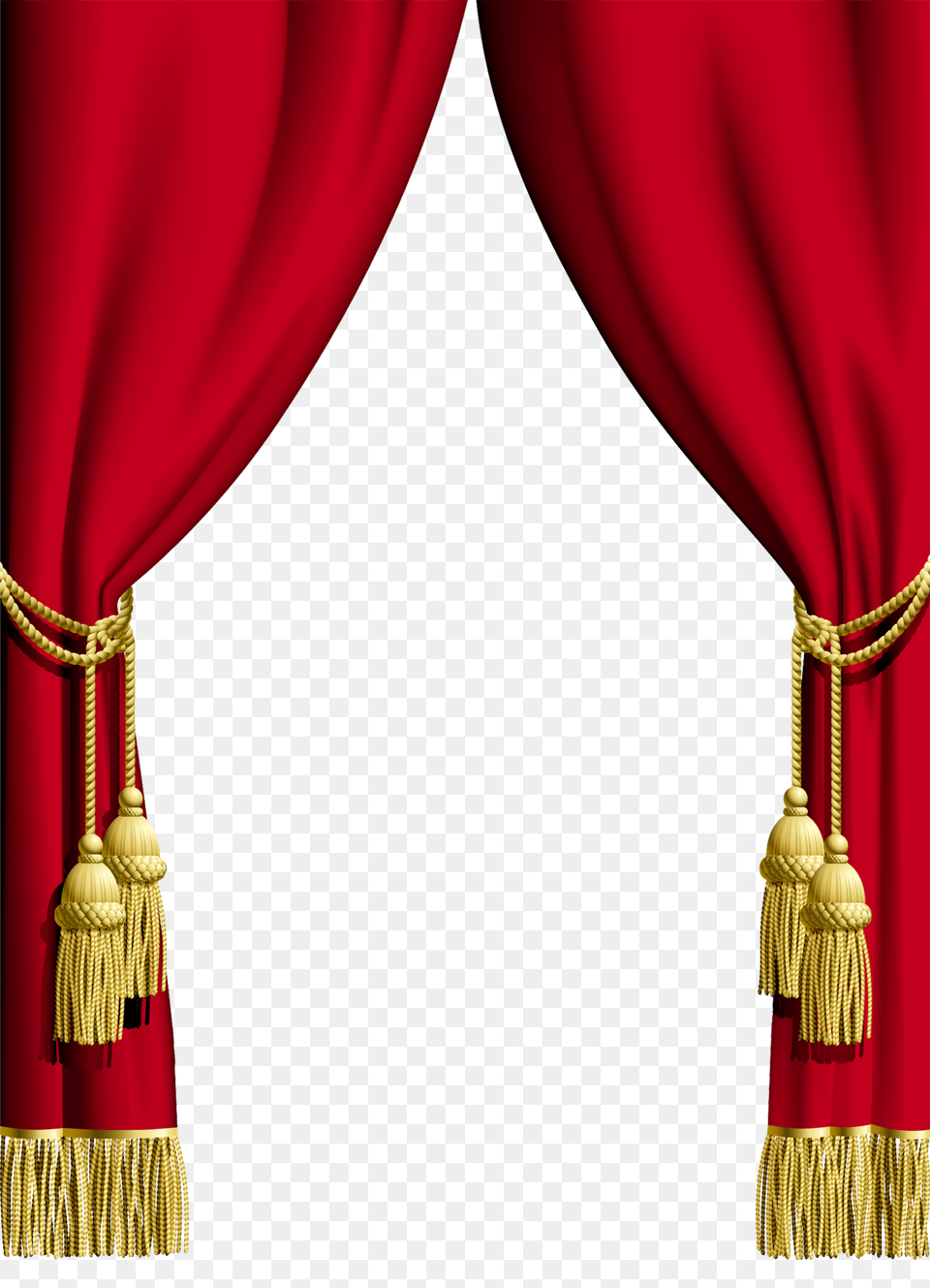 Curtain, Gold, Stage Png Image