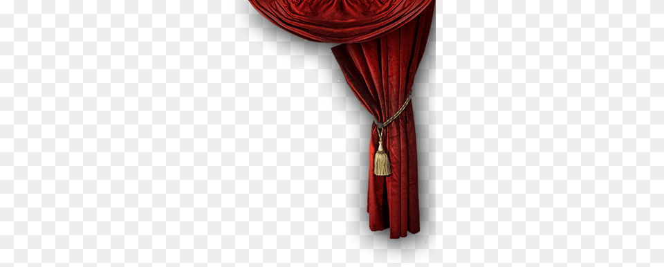 Curtain, Velvet, Adult, Female, Person Png Image
