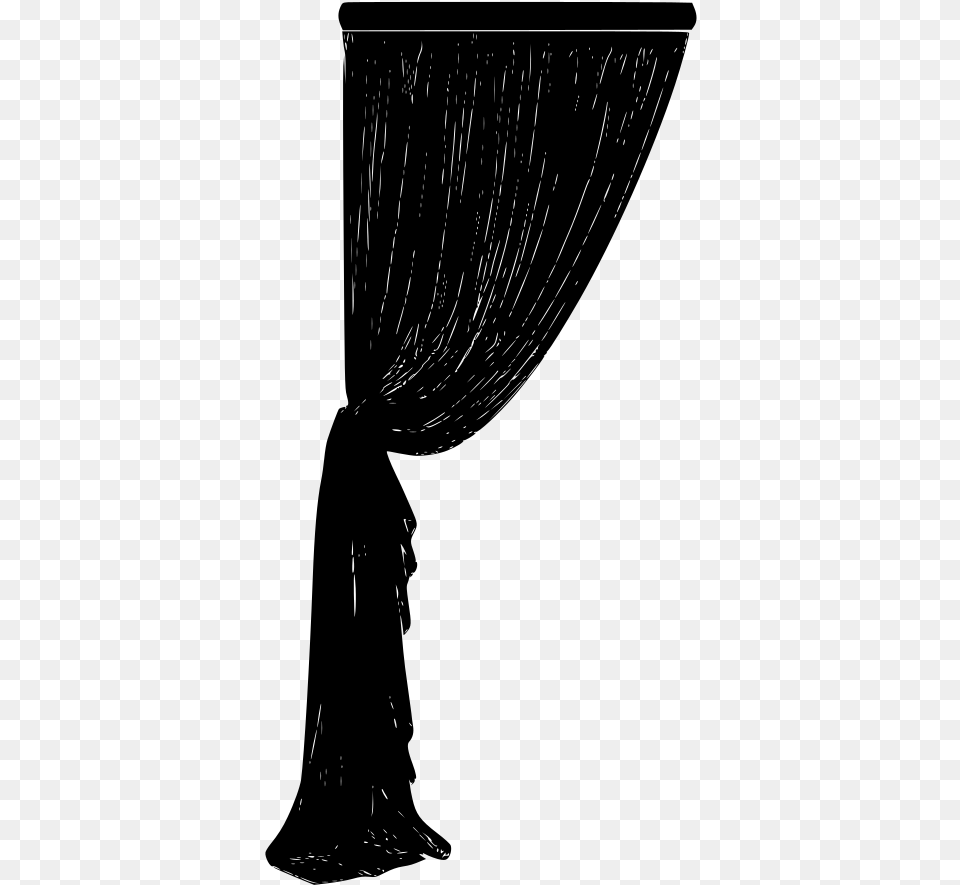 Curtain, Gray Free Png