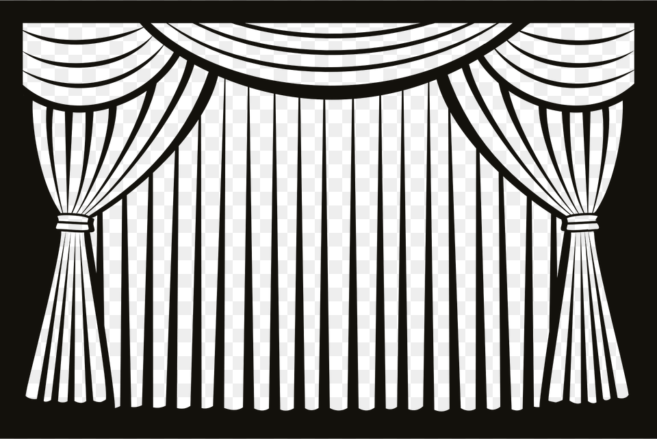 Curtain Clipart, Gate, Stage Free Png