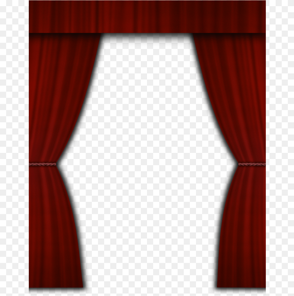 Curtain Clipart Torn Tirai Bingkai, Stage, Indoors, Theater Png Image