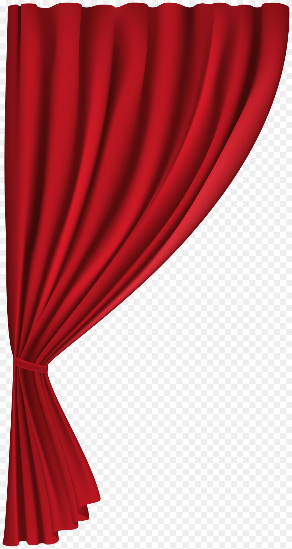 Curtain Red Clip Art Free Png Download