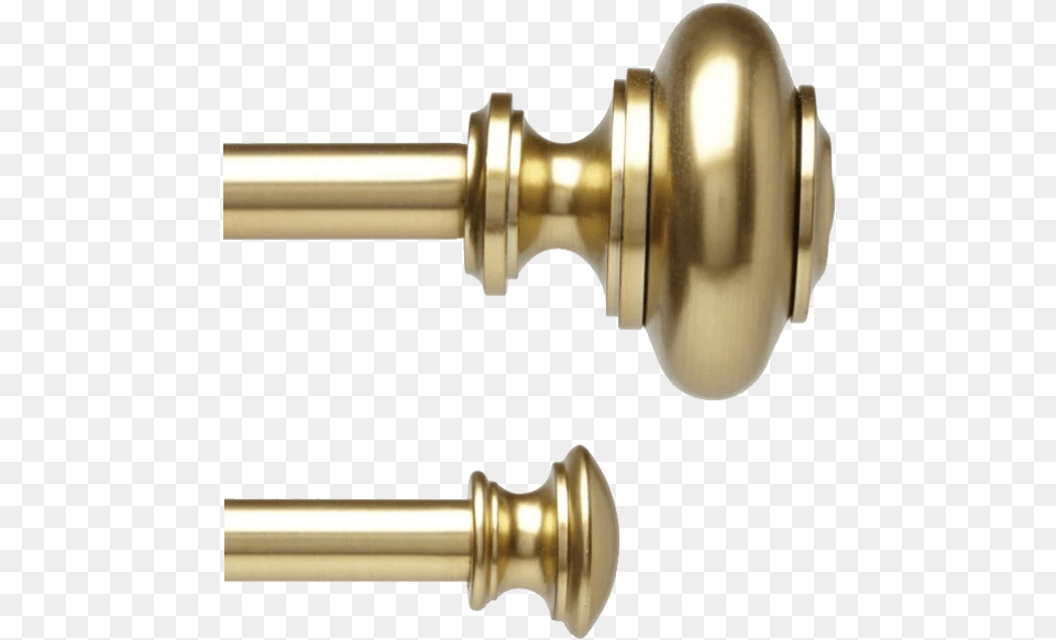 Curtain Rod Brass, Handle Free Transparent Png