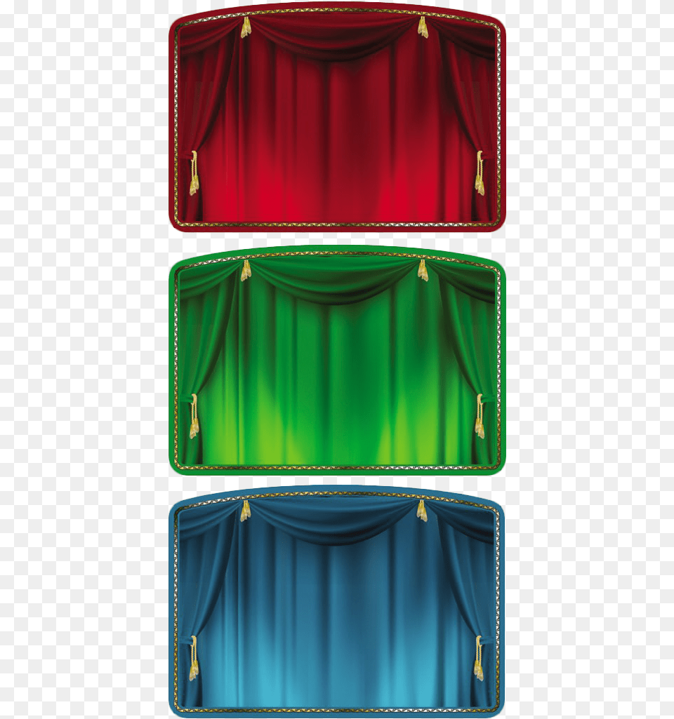 Curtain Vector, Indoors, Stage, Theater Free Png Download