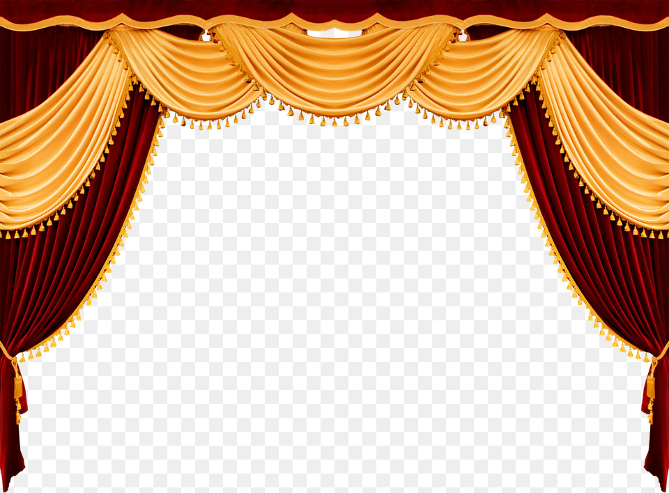 Curtains, Indoors, Stage, Theater Png