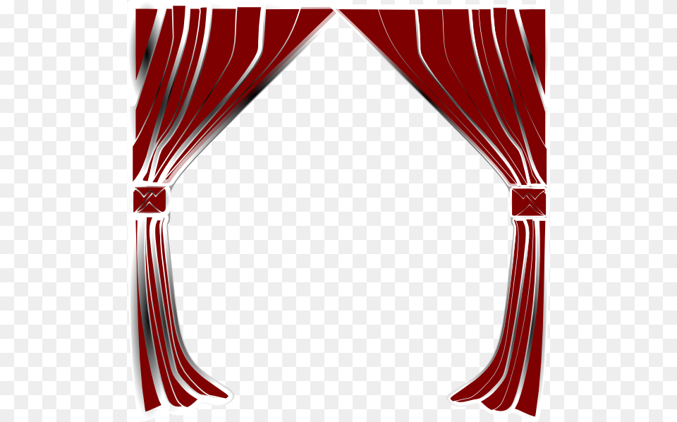 Curtains Clip Art, Curtain, Stage Free Png