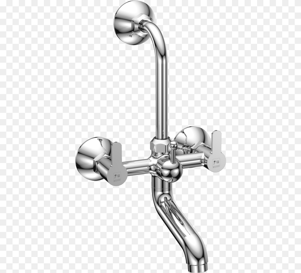 Curve 2 In 1 Mixer With Bend Water Tap, Bathroom, Indoors, Room, Shower Faucet Png Image