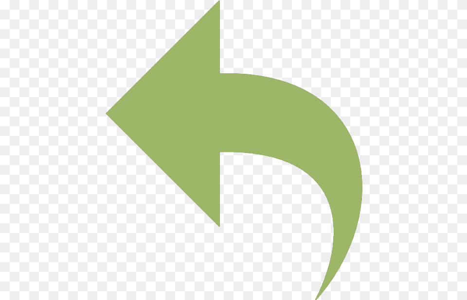 Curve Arrow Pointing To The Green Curved Left Arrow, Symbol Free Transparent Png